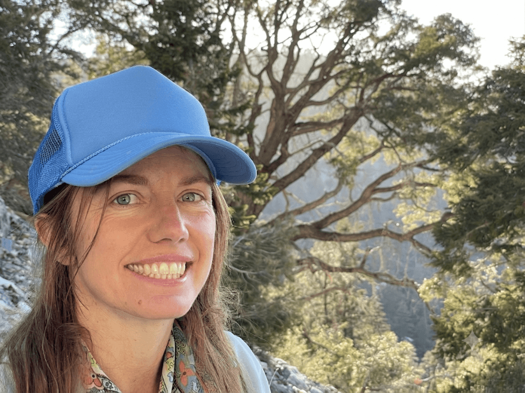 Denlin Doty outdoors in a wooded Hill Country setting